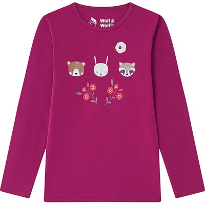 Wolf & Wolfie S2541A fialovoružová