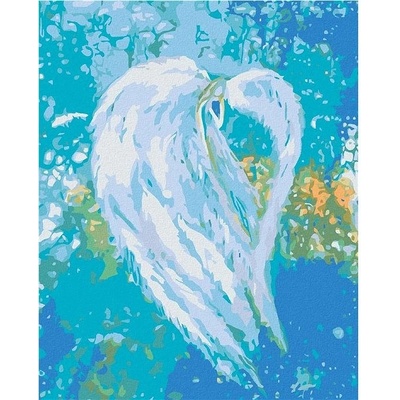 ZUTY Malování podle čísel ANDĚLÉ OD LENKY FREEDOM ANGEL Rozměr 80 x 100 cm Rámování bez rámu a bez vypnutí plátna