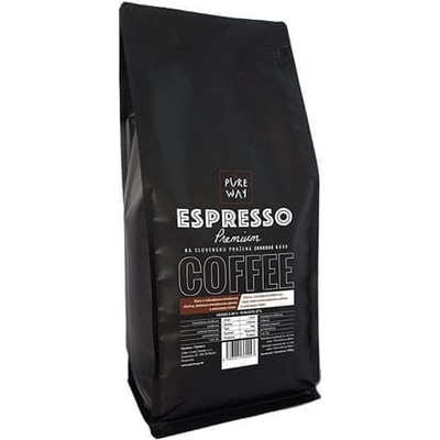 Pure way Espresso PREMIUM zrnková 1 kg