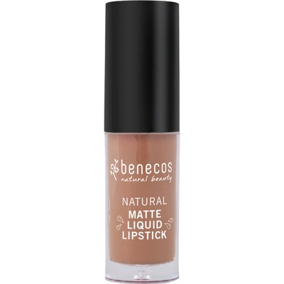 Benecos Tekutá rtěnka Desert Rose 5 ml