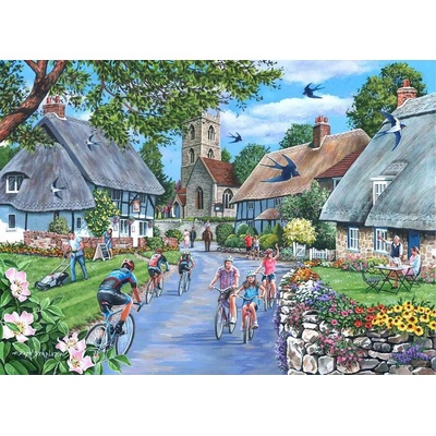 The House of Puzzles Nedeľné ráno XXL 500 dielov