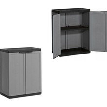 KIS JOLLY LOW CABINET DARK GREY