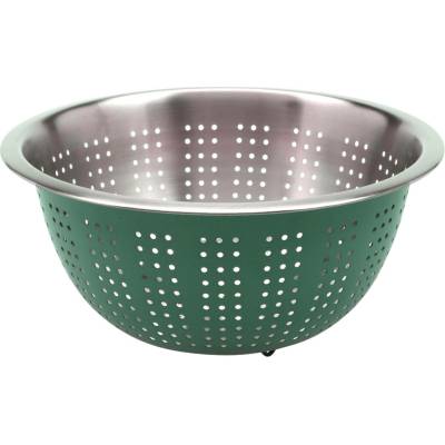 EH Excellent Houseware Kuchyňský cedník, Ø 24 cm zelený