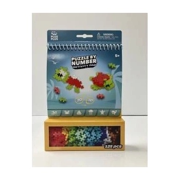 Plus-Plus Puzzle By Number Activity Pad Morski 125el