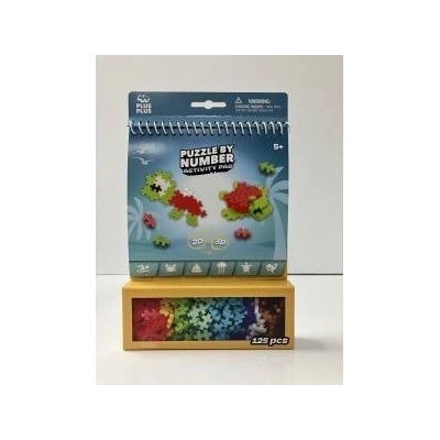 Plus-Plus Puzzle By Number Activity Pad Morski 125el