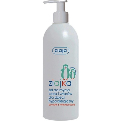 Ziaja Baby gel na mytí těla a vlasů 400 ml