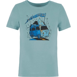 E9 Детска тениска E9 Kid's B-Furgo T-shirt - Aquamarine - размер 8 Years (704-5567-0414)