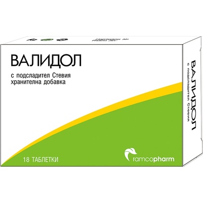 Ramcopharm Валидол Ramcopharm 18 таблетки за смучене (3800205361855)