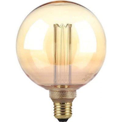 V-TAC E27 LED FILAMENT žiarovka 4W, 200lm, G125, 1800K