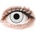 Gelflex CRAZY LENS - White Black - дневни без диоптър (2 лещи)