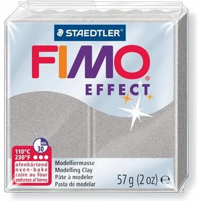 FIMO Глина, 57 g, горима, FIMO "Effect", сребърна 8010-81 (8010-81)