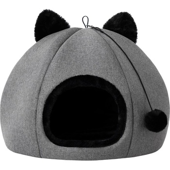 Reedog Kitty Head Grafit Iglu pre mačky