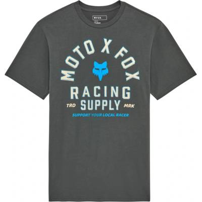 Fox Local Racer Ss Prem Tee Dark Shadow