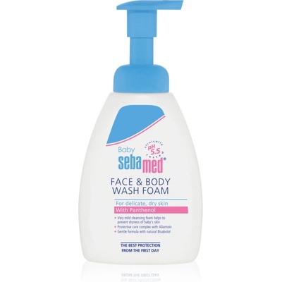 sebamed Baby Wash изключително нежна миеща емулсия за тяло и коса 400ml