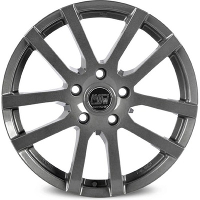 MSW 22 6x15 5x100 ET38 grey silver