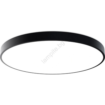 LED2 - led таванно осветително тяло mono slim led/80w/230v 3000k/4000k Ø 80 см черно (w4830)