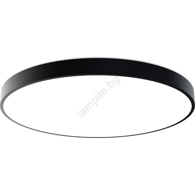 LED2 - led таванно осветително тяло mono slim led/80w/230v 3000k/4000k Ø 80 см черно (w4830)