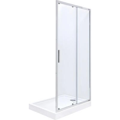 Roca Town-N sprchové dveře 140 cm posuvné chrom lesk/průhledné sklo AMP2814012M