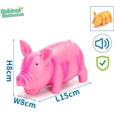 Nobleza latexové prasátko 15 cm růžová