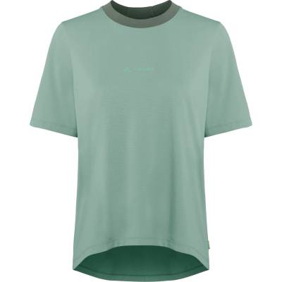 Vaude Дамска фланелка с къс ръкав за колоездене Vaude Women's Loamer Shirt Cycling jersey - Dusty Fern Uni - размер 36 (EU) (156-2548-0612)