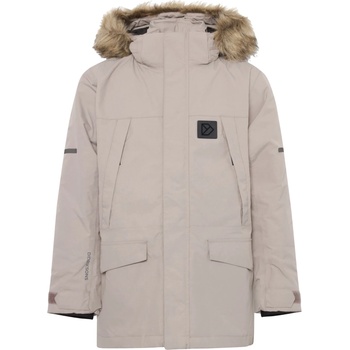 Didriksons Детско яке парка Didriksons Kid's Sylvin Kids Parka - Ash Brown - размер 160 (703-6482-0115)