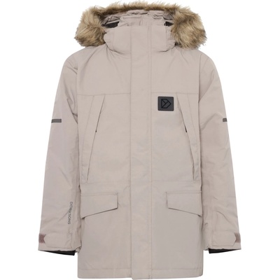 Didriksons Детско яке парка Didriksons Kid's Sylvin Kids Parka - Ash Brown - размер 160 (703-6482-0115)