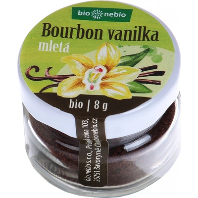 Bio nebio Bourbon vanilka mletá BIO 8 g