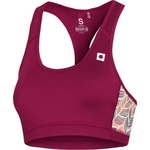 Ocun Дамски спортен сутиен Ocun Women's Misty Bra Sports bra - Wine Rhododendron - размер XL (114-2253-0615)
