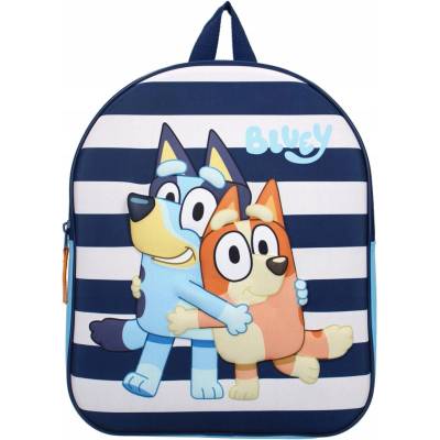 VADOBAG PREDŠKOLSKÝ BATOH JEDNOKOMOROVÝ BLUEY OH HAPPY DAYS 3D POTLAČ