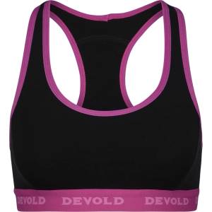 Devold Дамски спортен сутиен Devold Double Bra Sports bra - Black - размер XS (114-0969-0111)