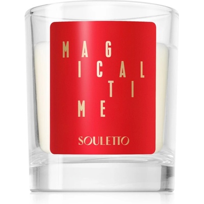 Souletto Magical Time Apple & Cinnamon ароматна свещ 65 гр