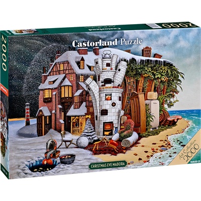 Castorland Пъзел Castorland от 2000 части - Бъдни вечер на Мадейра (C-201020)