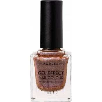 KORRES Лак с гел ефект с бадемово масло, Korres Gel Effect Nail Colour No33 Dazzle Me 11ml