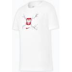 Nike Детска футболна тениска Nike Graphic Poland бяла