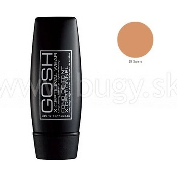 Gosh X-Ceptional Wear make-up jemný make-up Sunny 18 35 ml