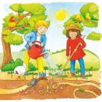 Goki Многослоен пъзел Goki - Слънчогледово поле, 35 части (57324) - baby
