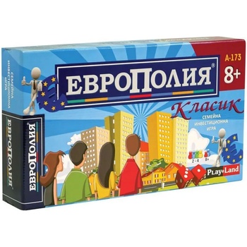 Play Land Настолна игра "Европолия Класик - мини (А-173)