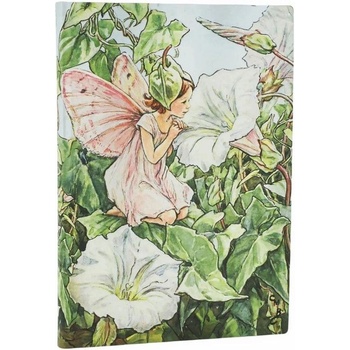Paperblanks Тефтер Bindweed Fairy, Midi, широки редове, мека (1570181550)