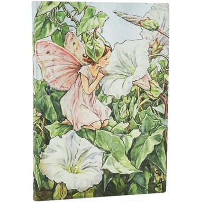 Paperblanks Тефтер Bindweed Fairy, Midi, широки редове, мека (1570181550)