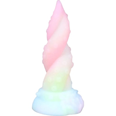 OgazR Kraken točitý chobotnicový dildo 18 cm duhový