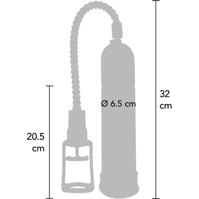 ToyJoy Power Pump Master Pumpa na penis Black