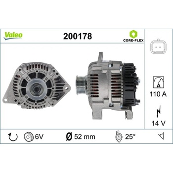 generátor VALEO 200178