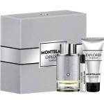Mont Blanc Комплект за мъже Mont Blanc Explorer Platinum - Eau de Parfum 100 мл + 7.5 мл + Душ гел 100 мл