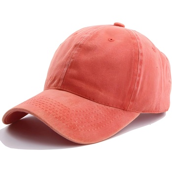 HARAHU Кепе с козирка cl-16082 - Червена kp16082 (cl-16082)