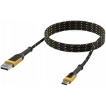 Dewalt USB Cable Dewalt USB-A - USB-C 1.8 m Black (DXMA131-1348-DWG)