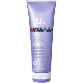 Milk Shake Silver Shine Кондиционер с горски плодове за руса и/или бяла коса, 250 ml