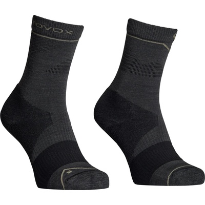 Ortovox Мъжки туристически чорапи Ortovox Alpine Pro Comp Mid Socks Merino socks - Black Raven - размер 42-44 (EU) (201-7474-0312)