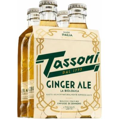 Tassoni Ginger Ale 4 x 180 ml