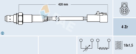 FAE Lambda sonda 77305