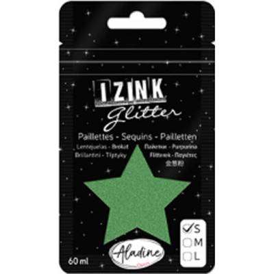 Izink Glitter třpytky 60 ml tmavě zelená